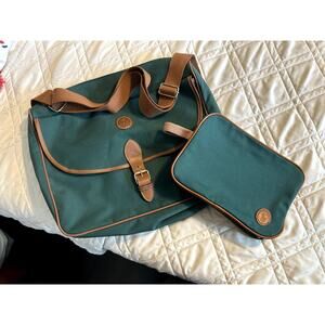 Ralph Lauren Canvas Messenger Bag Set